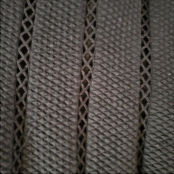 Rebecca Taylor Diamond Textured Peplum Tank - Picture 7 of 7